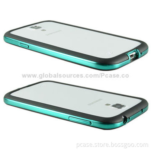 Slim-edged Frame Mobile Phone Cases for Samsung Galaxy S4, Decoration Your Phone More Beautiful